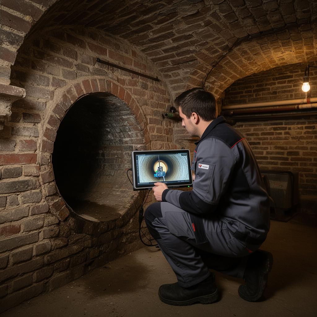 Inspection caméra canalisation 02