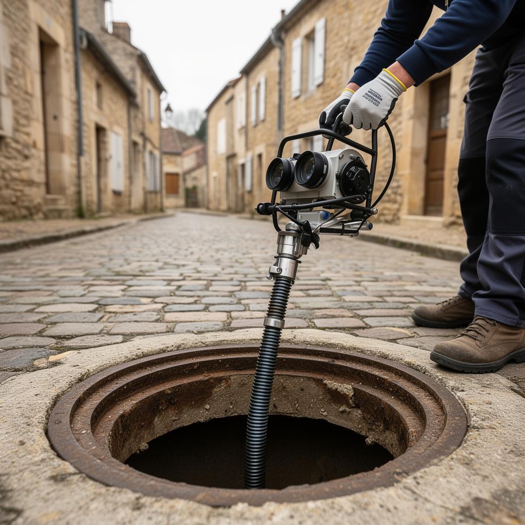 Inspection caméra canalisation 60