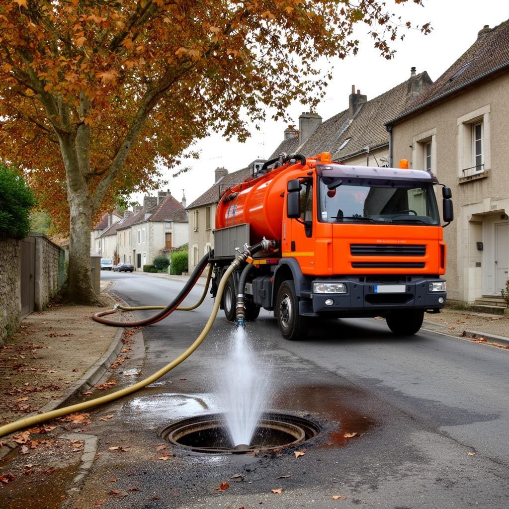 Hydrocurage canalisation Seine-et-Marne
