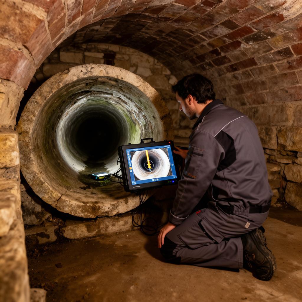 Inspection caméra canalisation 89