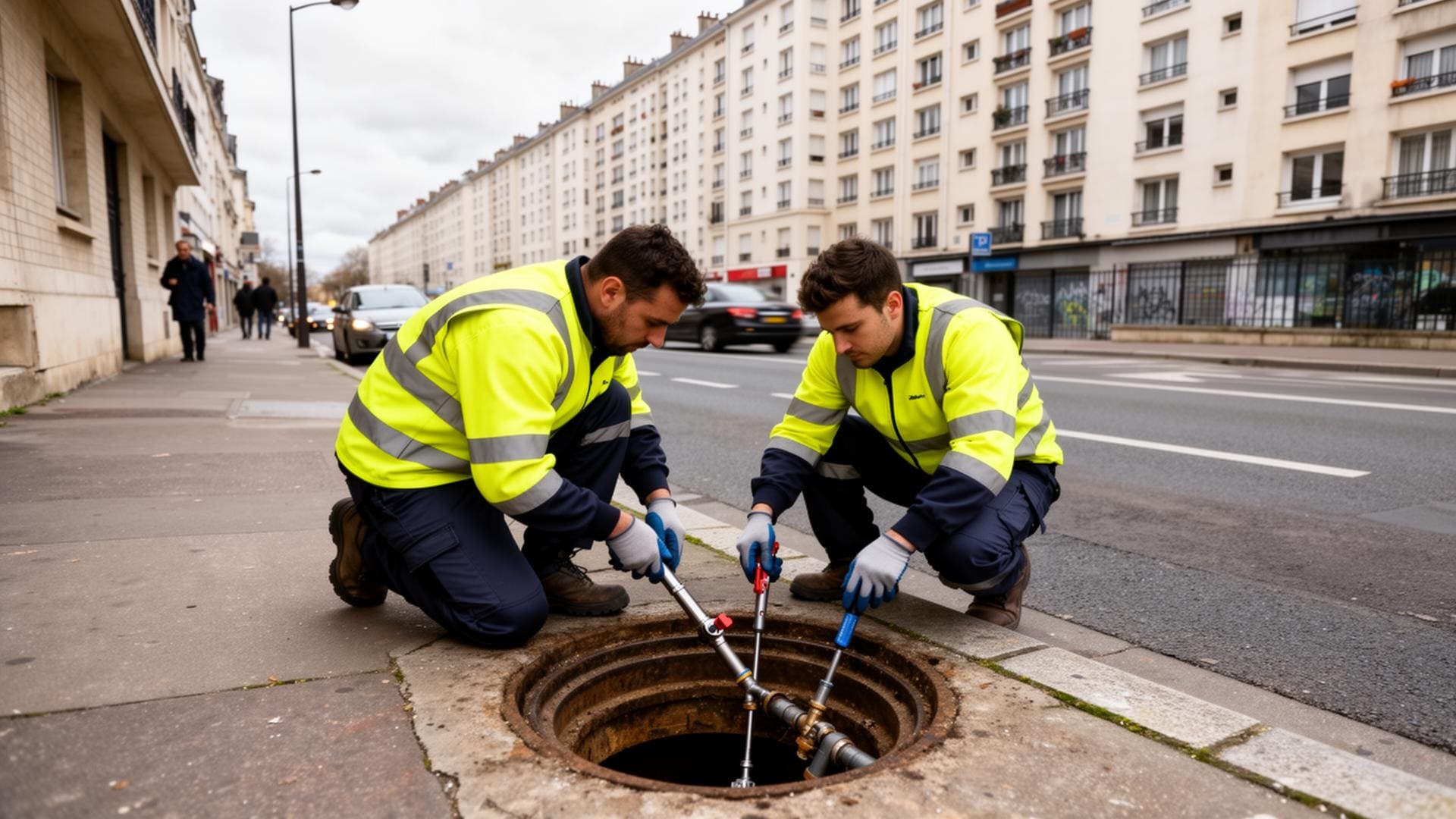 Dégorgement canalisation à Saint-Denis