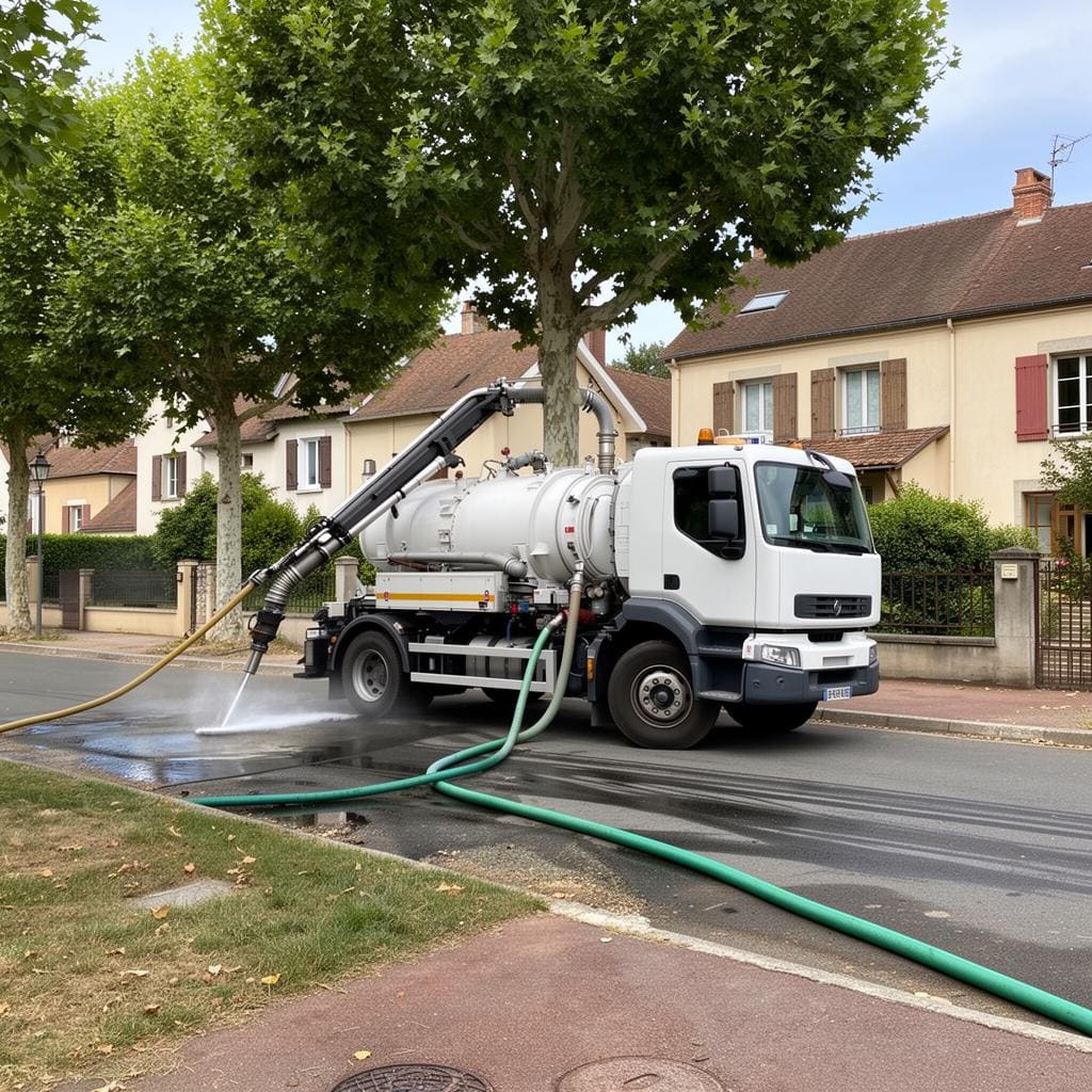 Hydrocurage canalisation Val-d'Oise