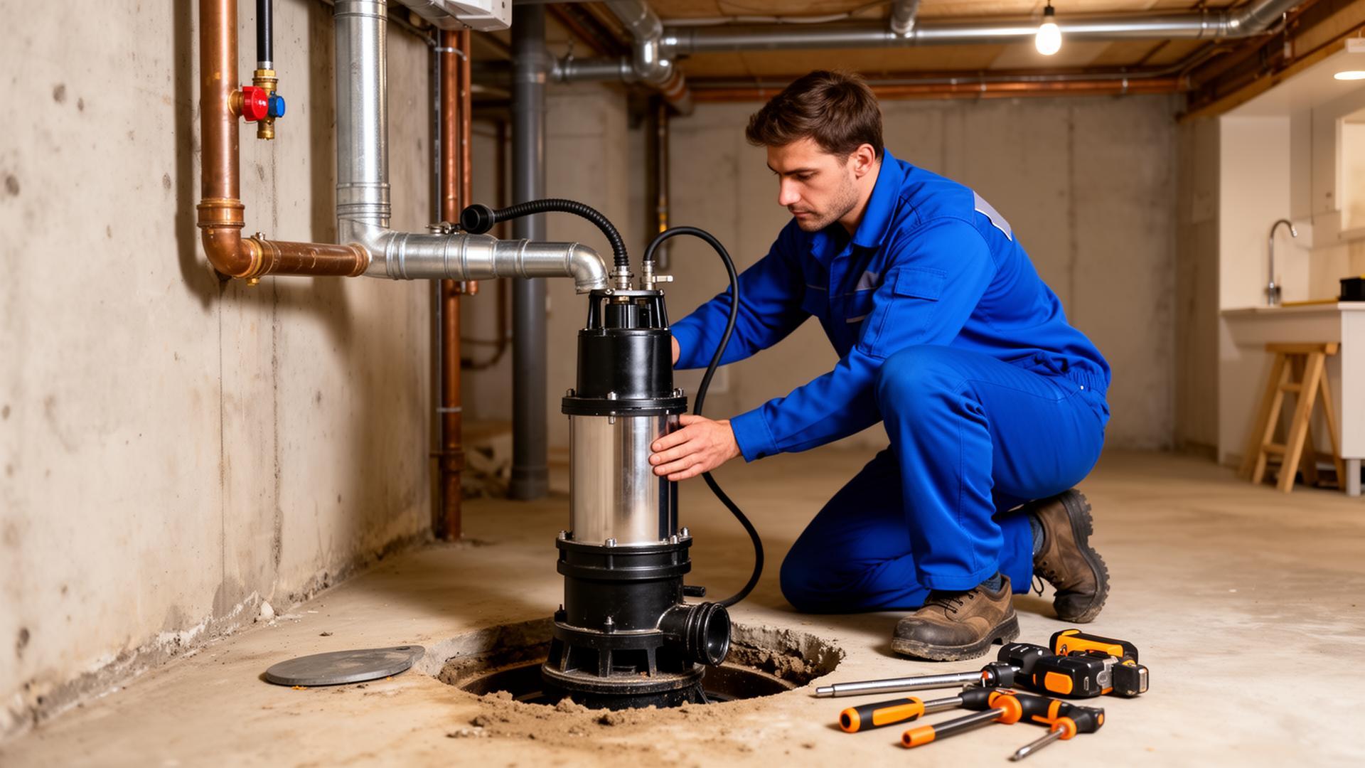 Pompe de relevage : réparation et remplacement — intervention professionnelle GIC Environnement