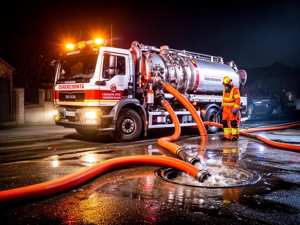 Pompage d'urgence 24h/24